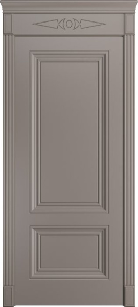 Дверь межкомнатная Порта Алекс Премиум 2 Темно-серая эмаль