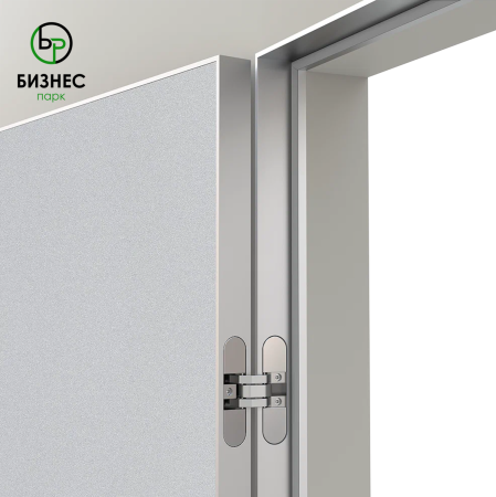 Комплект дверной коробки Бизнес Парк для INVISIBLE высотой 2000 мм (2.5 шт) + 2 скрытые петли Krona Kobelenz + Замок Punto