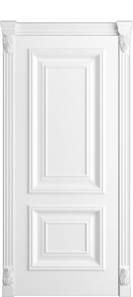Дверь межкомнатная Порта Алекс КЛАССИКА 10 Белоснежный эмаль