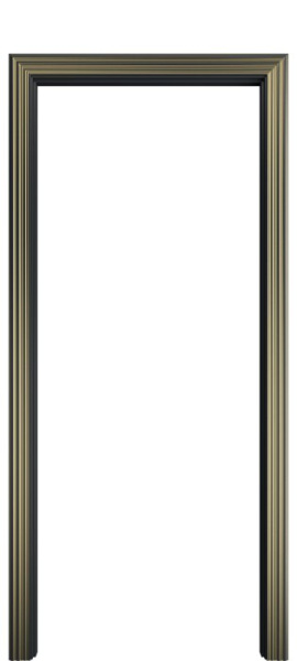 Наличник Спарта Порта Алекс графит патина золото эмаль