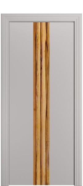 Дверь межкомнатная Порта Алекс КАНТРИ 2 Агат вставка Марблвуд эмаль