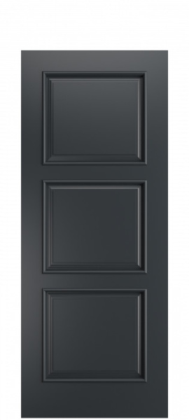 Дверь межкомнатная Порта Алекс Модерн6 Графит эмаль
