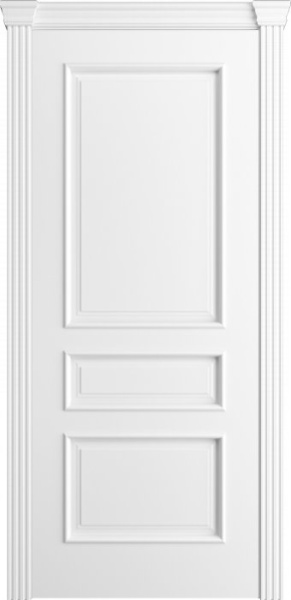 Дверь межкомнатная Порта Алекс Модерн2 Белоснежный эмаль