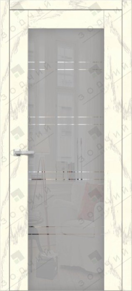 Дверь межкомнатная ЗОДЧИЙ ИТАЛЬЯНО 6 ПО Дуб опаловый