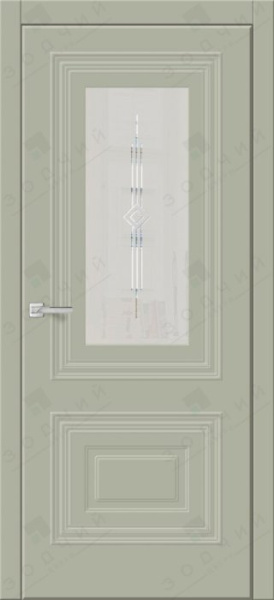 Дверь межкомнатная ЗОДЧИЙ КВИН 2 ПО Колеано