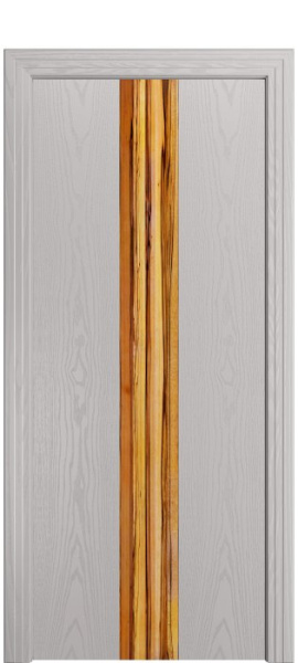 Дверь межкомнатная Порта Алекс КАНТРИ 2 Агат вставка Марблвуд шпон