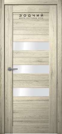 Дверь межкомнатная ЗОДЧИЙ СТИЛЬ ДОМИНО 4 ПО Ива верба