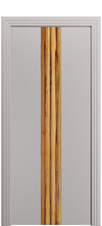 Дверь межкомнатная Порта Алекс КАНТРИ 2 Платинум софт вставка Марблвуд эмаль
