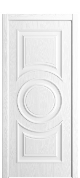 Дверь межкомнатная Порта Алекс КЛАССИКА 1 Белоснежный шпон