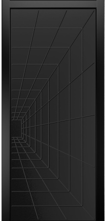 Дверь межкомнатная Порта Алекс ПОРТА6 Неро эмаль