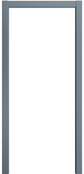 Телескопический Прямой наличник Порта Алекс Эмаль Маренго софт