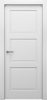 Дверь межкомнатная ЗОДЧИЙ ЭЛЕГАНТЕ ТВИН 3 ПГ Шагрень белая