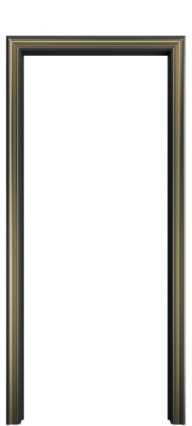 Наличник Александрия Порта Алекс графит патина золото эмаль