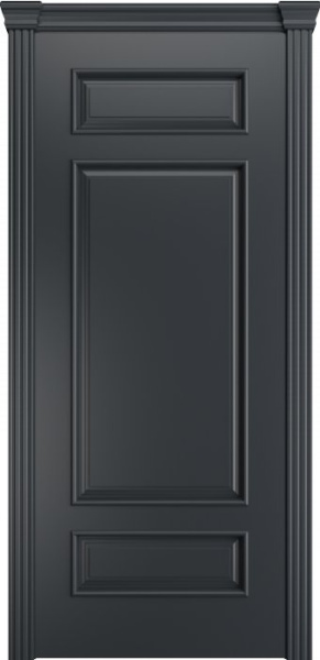 Дверь межкомнатная Порта Алекс Модерн4 Графит эмаль