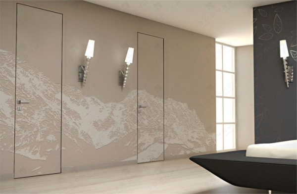 Комплект двери межкомнатной ЗОДЧИЙ скрытого монтажа Basic ПВХ