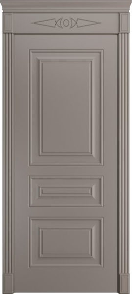 Дверь межкомнатная Порта Алекс Нео 12 Темно-серая