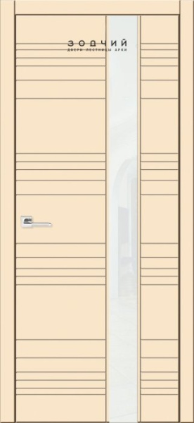 Дверь межкомнатная ЗОДЧИЙ АВЕНЮ 1 ПО Гладкое Шагрень Айриш