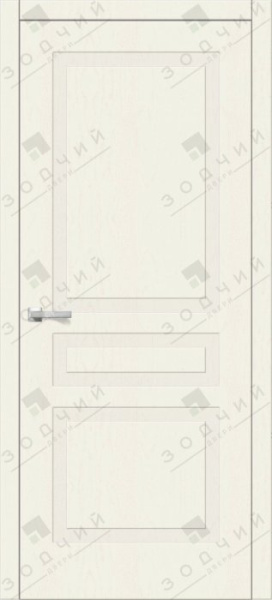 Дверь межкомнатная ЗОДЧИЙ ИТАЛЬЯНО 33 ПВХ ПГ Ясень белый