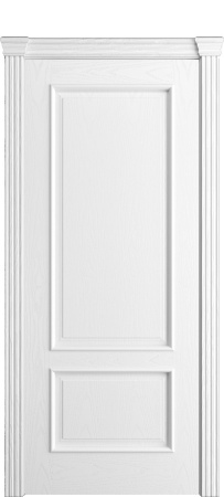 Дверь межкомнатная Порта Алекс Модерн1 Белоснежный шпон