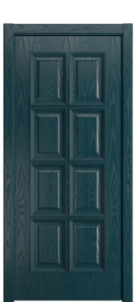 Дверь межкомнатная Порта Алекс КЛАССИКА 7 Лазурь шпон