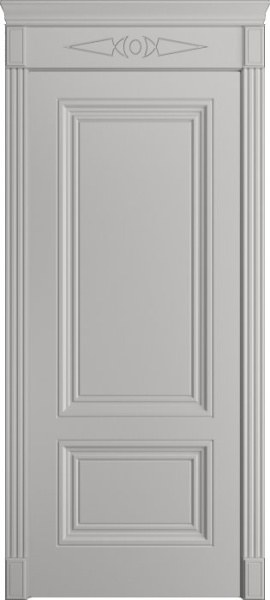 Дверь межкомнатная Порта Алекс Премиум 2 Грей эмаль