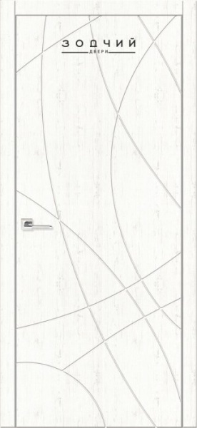 Дверь межкомнатная ЗОДЧИЙ АВЕНЮ 7 ПГ Ясень белый