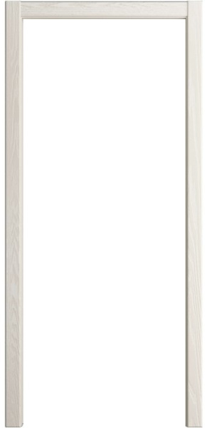 Телескопический Прямой наличник Порта Алекс Шпон Бежевый