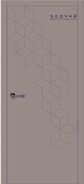 Дверь межкомнатная ЗОДЧИЙ АВЕНЮ 34 ПГ Глясе софт