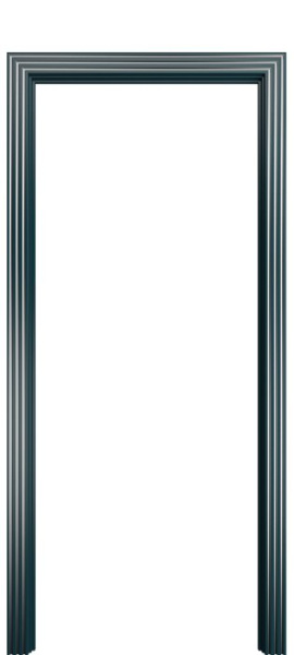 Наличник фигурный Порта Алекс Лазурь патина серебро эмаль