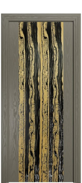 Дверь межкомнатная Порта Алекс КАНТРИ 1 Дюна вставка эспрессо шпон