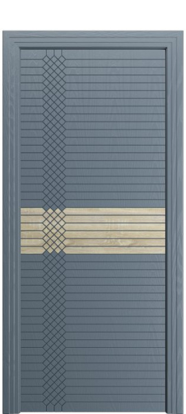 Дверь межкомнатная Порта Алекс ПОРТА 2 Маренго софт вставка CPL шпон