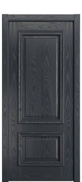Дверь межкомнатная Порта Алекс КЛАССИКА 2 Графит шпон