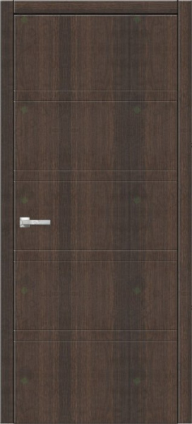 Дверь межкомнатная ЗОДЧИЙ ИТАЛЬЯНО 6 ПГ Бренди