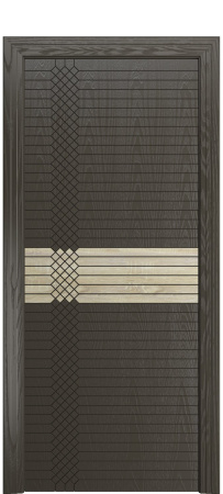 Дверь межкомнатная Порта Алекс ПОРТА 2 Гриджио вставка CPL шпон