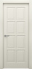Дверь межкомнатная ЗОДЧИЙ ЭЛЕГАНТЕ ТВИН 4 ПГ Шагрень латте