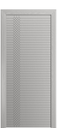 Дверь межкомнатная Порта Алекс Нео 10 Бежевая ПОРТА 2 Грей шпон