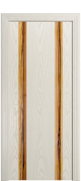 Дверь межкомнатная Порта Алекс КАНТРИ 4 Бежевый вставка Марблвуд шпон