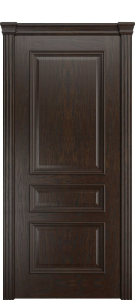 Дверь межкомнатная Порта Алекс КЛАССИКА 5 Дуб коньячный шпон