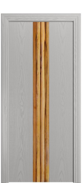 Дверь межкомнатная Порта Алекс КАНТРИ 2 Грей вставка Марблвуд шпон