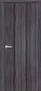 Дверь межкомнатная ЗОДЧИЙ МЕГАПОЛИС СВ4 ПЗ Сосна меркурий вставка Зеркальная черная
