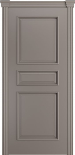 Дверь межкомнатная Порта Алекс Модерн3 Темно-серая эмаль