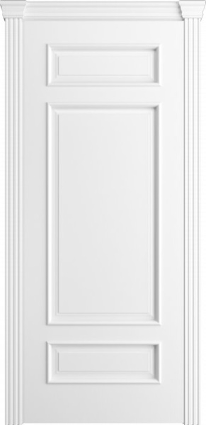 Дверь межкомнатная Порта Алекс Модерн4 Белоснежная эмаль