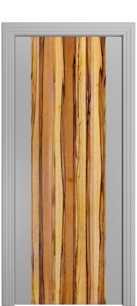 Дверь межкомнатная Порта Алекс КАНТРИ 1 Светло-серый вставка Марблвуд эмаль