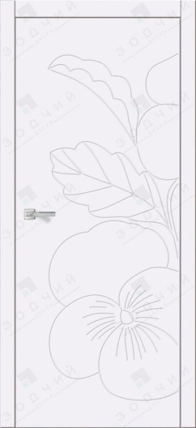 Дверь межкомнатная ЗОДЧИЙ ФЛОРА ФИАЛКА Фиджи