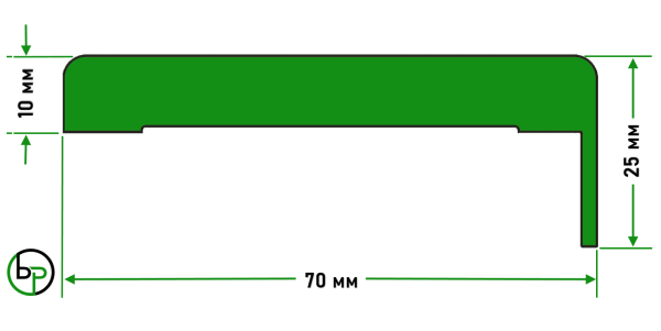 Наличник Бизнес Парк телескопический ЭМАЛЬ для дверей LINE 2150х70х10 мм цвет Белый