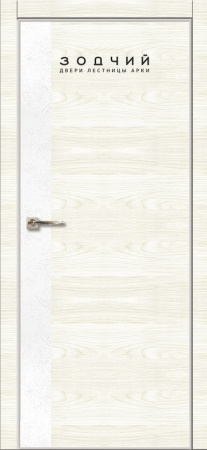 Дверь межкомнатная ЗОДЧИЙ МЕГАПОЛИС 22 ПГ Вяз светлый горизонт