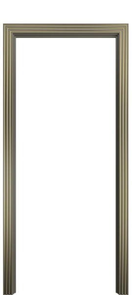 Наличник фигурный Порта Алекс Дюна патина золото эмаль