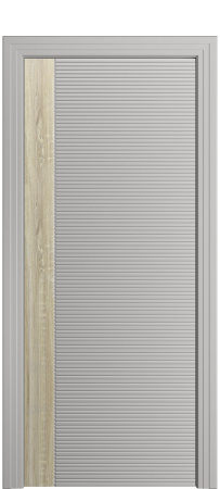 Дверь межкомнатная Порта Алекс ПОРТА 7 Грей вставка CPL эмаль