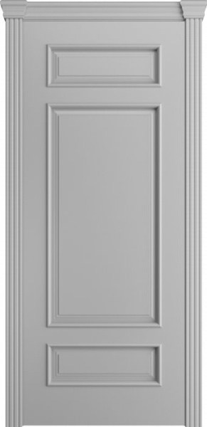Дверь межкомнатная Порта Алекс Модерн4 Светло-серая эмаль