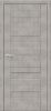 Дверь межкомнатная ЗОДЧИЙ СТИЛЬ ДОМИНО 5 ПГ Бетон серый